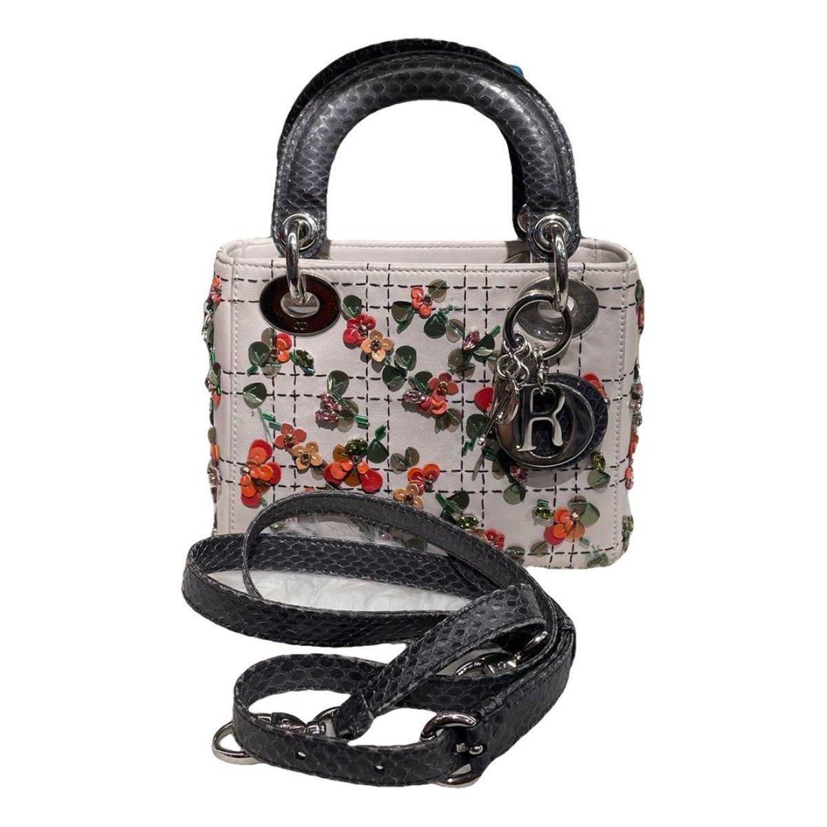 Lady Dior leather handbag