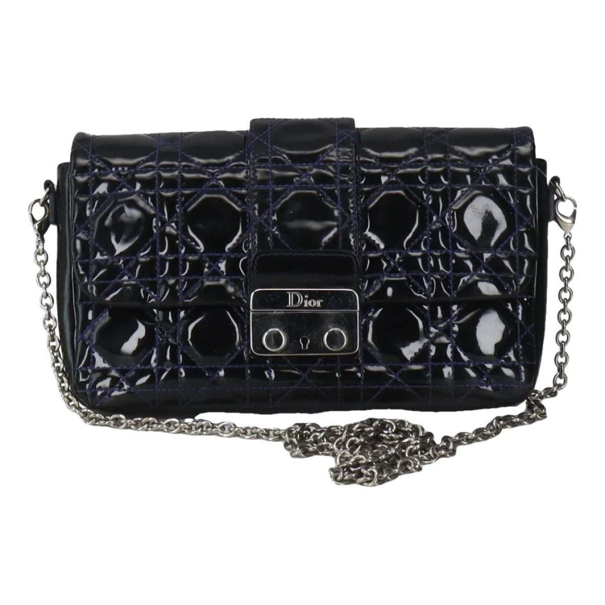 Miss Dior patent leather crossbody bag