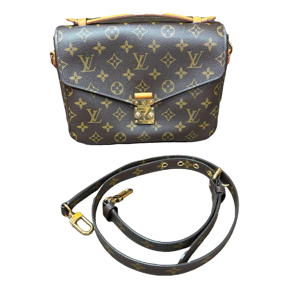 Metis leather crossbody bag