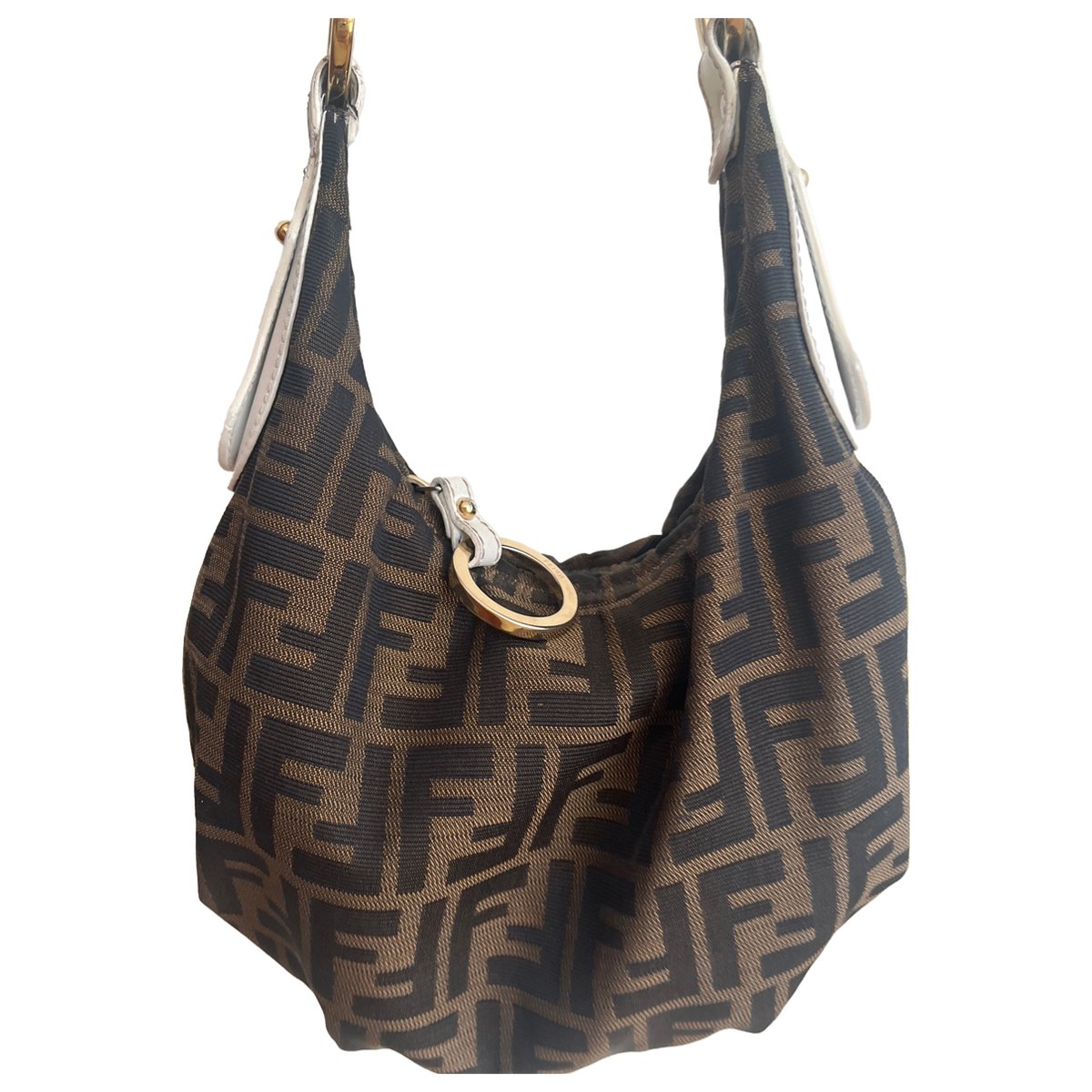 Croissant leather bag