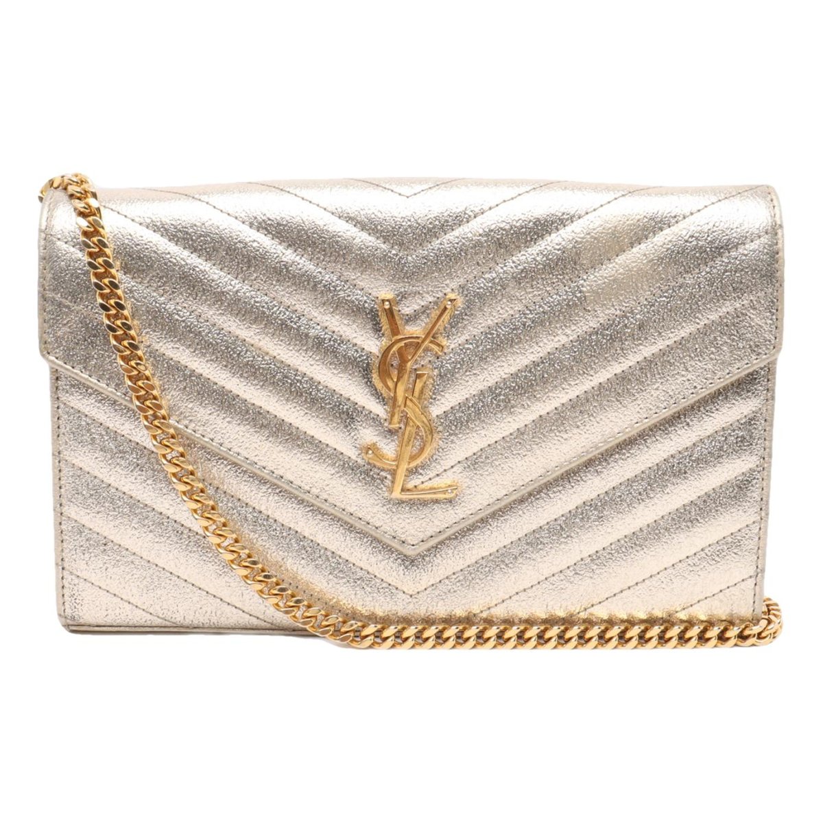 Envelope leather crossbody bag