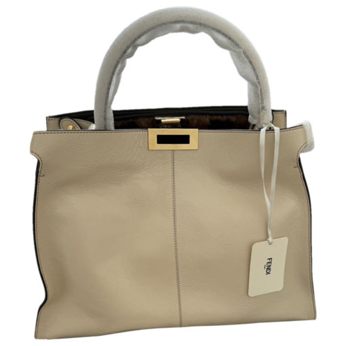 Peekaboo X-Lite leather handbag