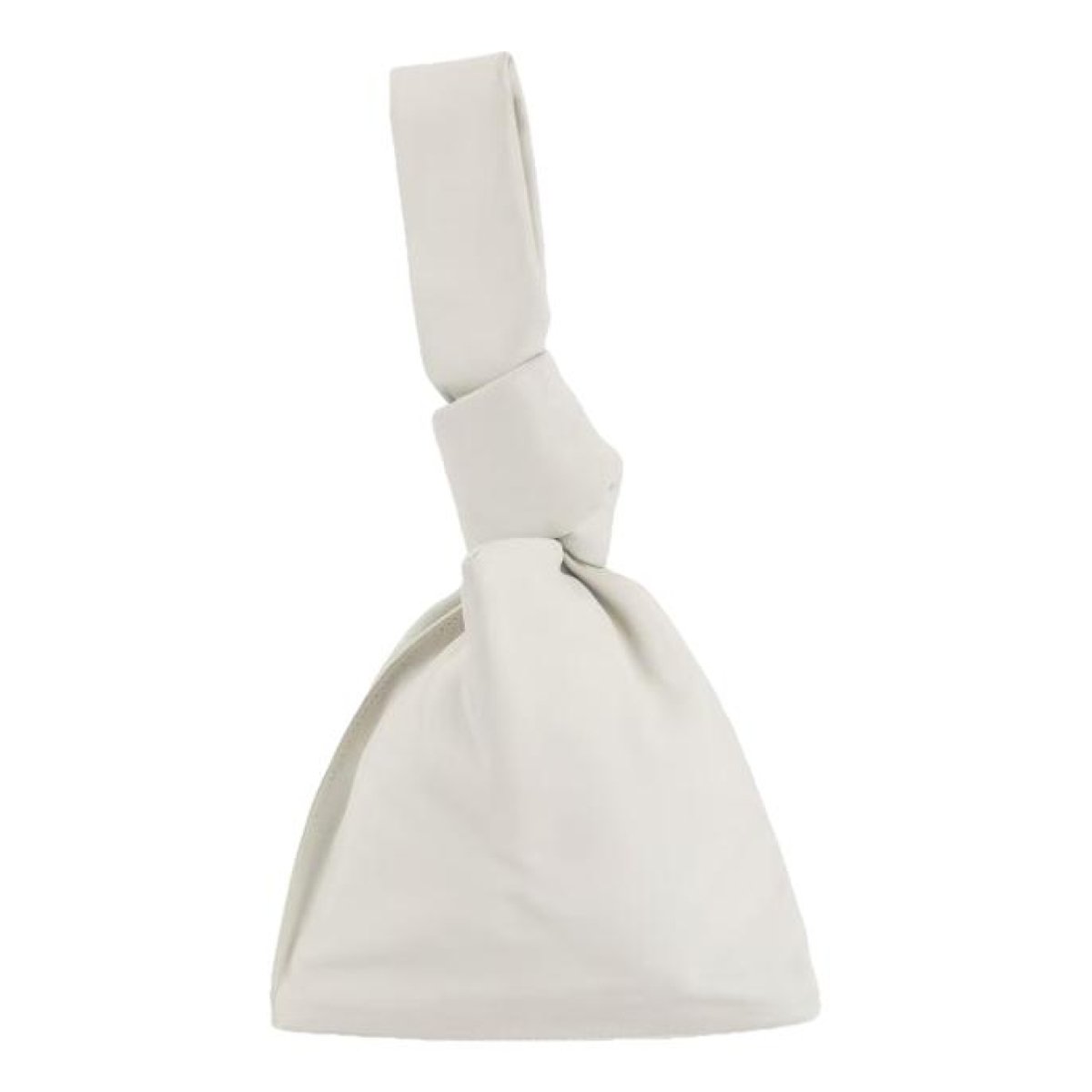 Twist leather handbag