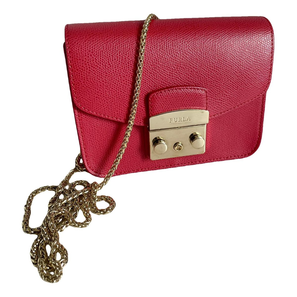 Metropolis leather crossbody bag
