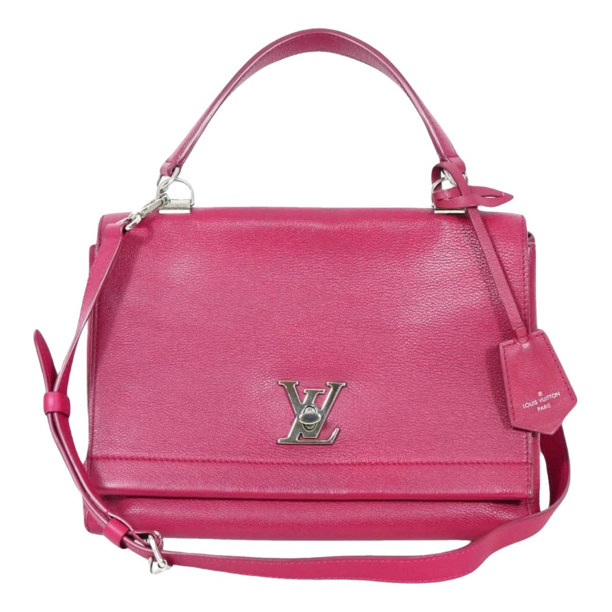 Lockme leather handbag