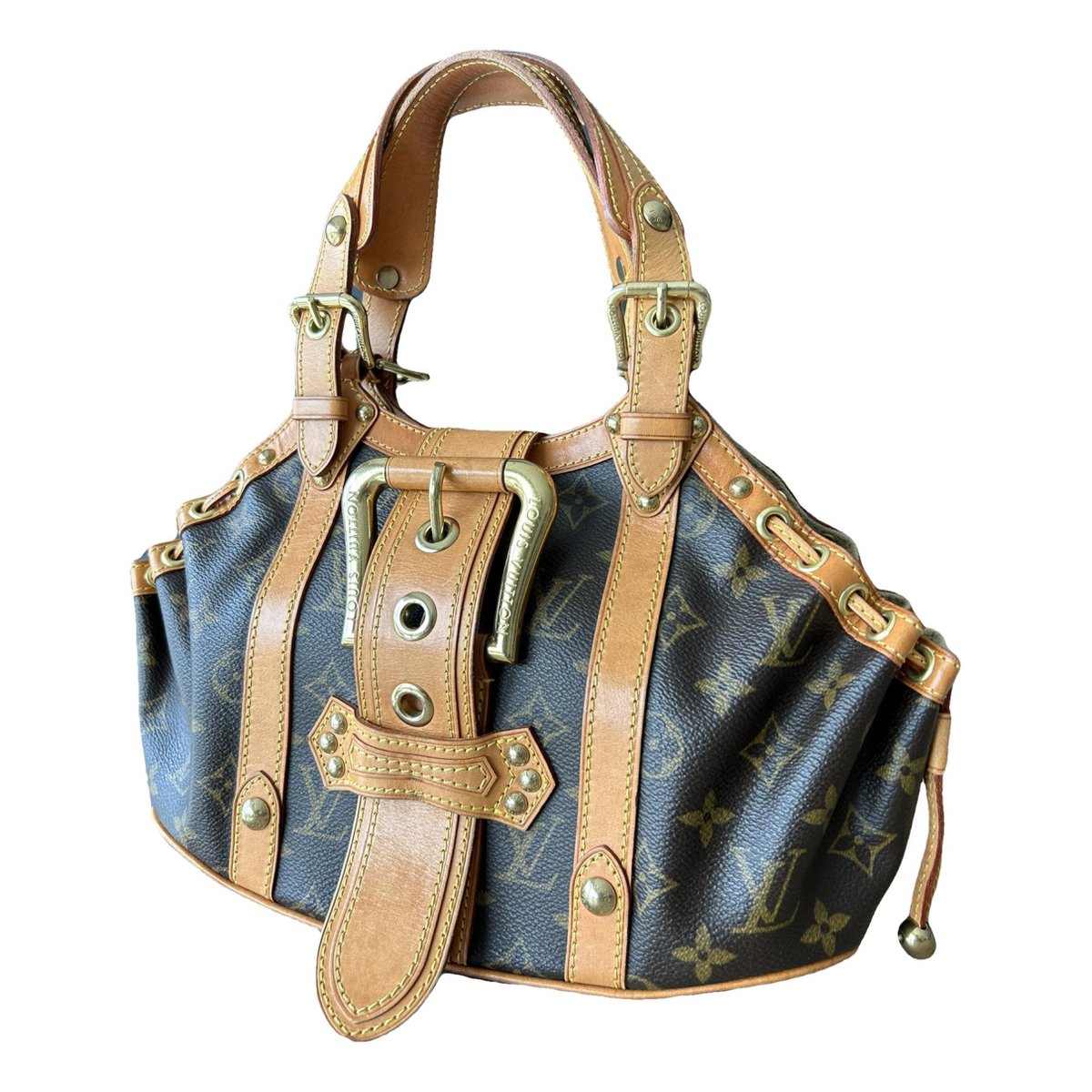 Theda leather handbag
