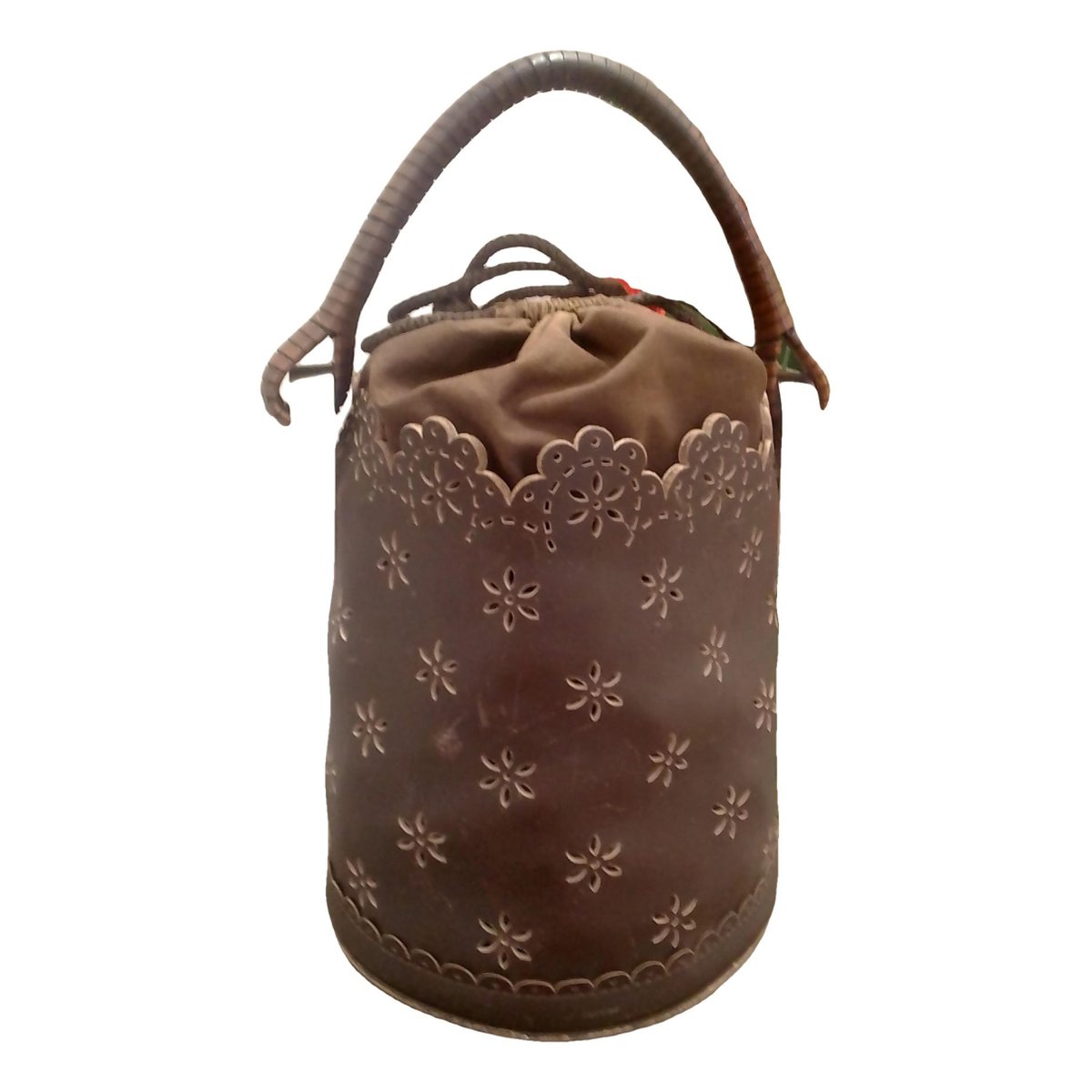 Pagodon leather handbag
