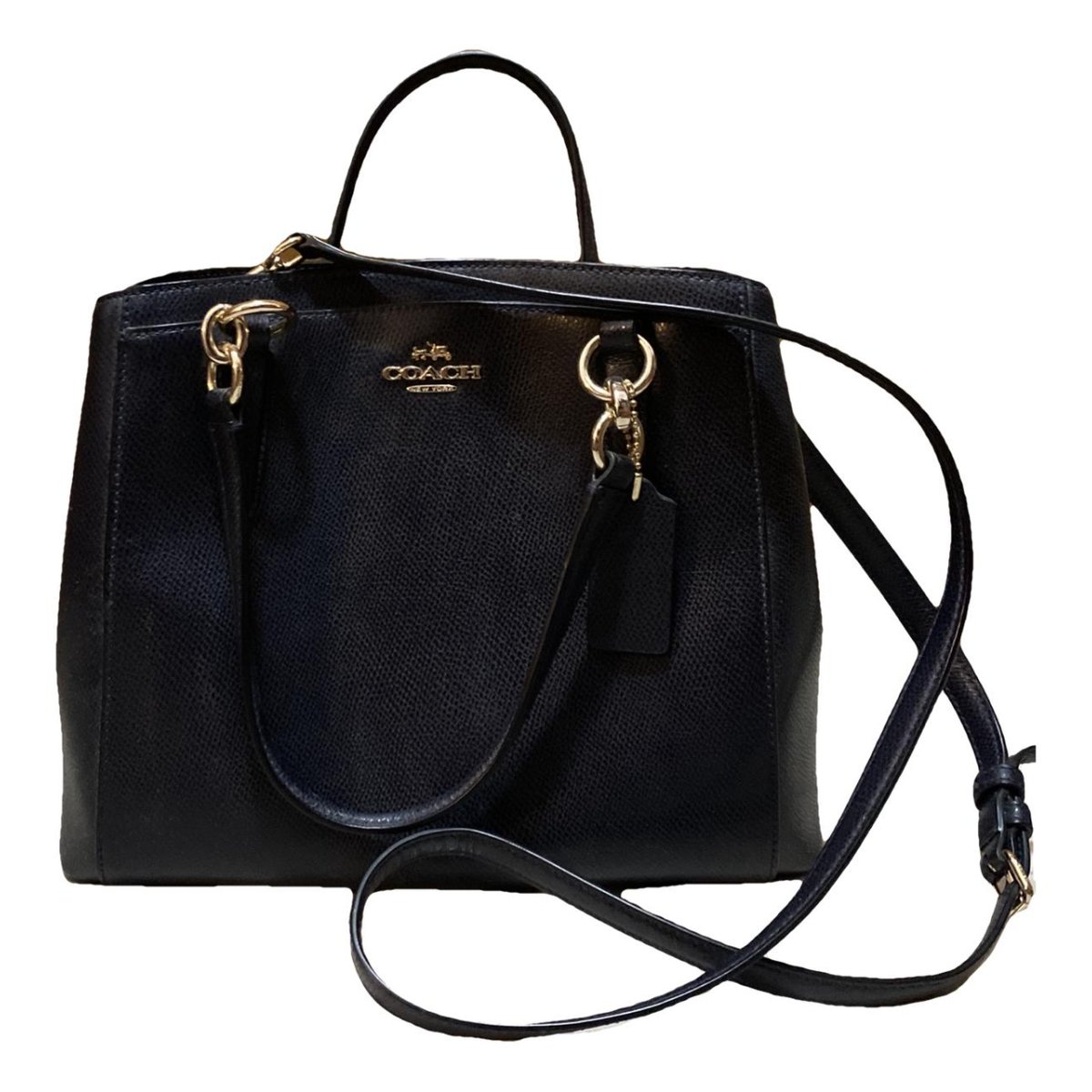 Crossgrain Gathered Kitt Carry All leather handbag