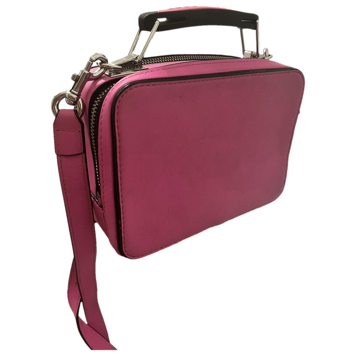The Box Bag leather crossbody bag