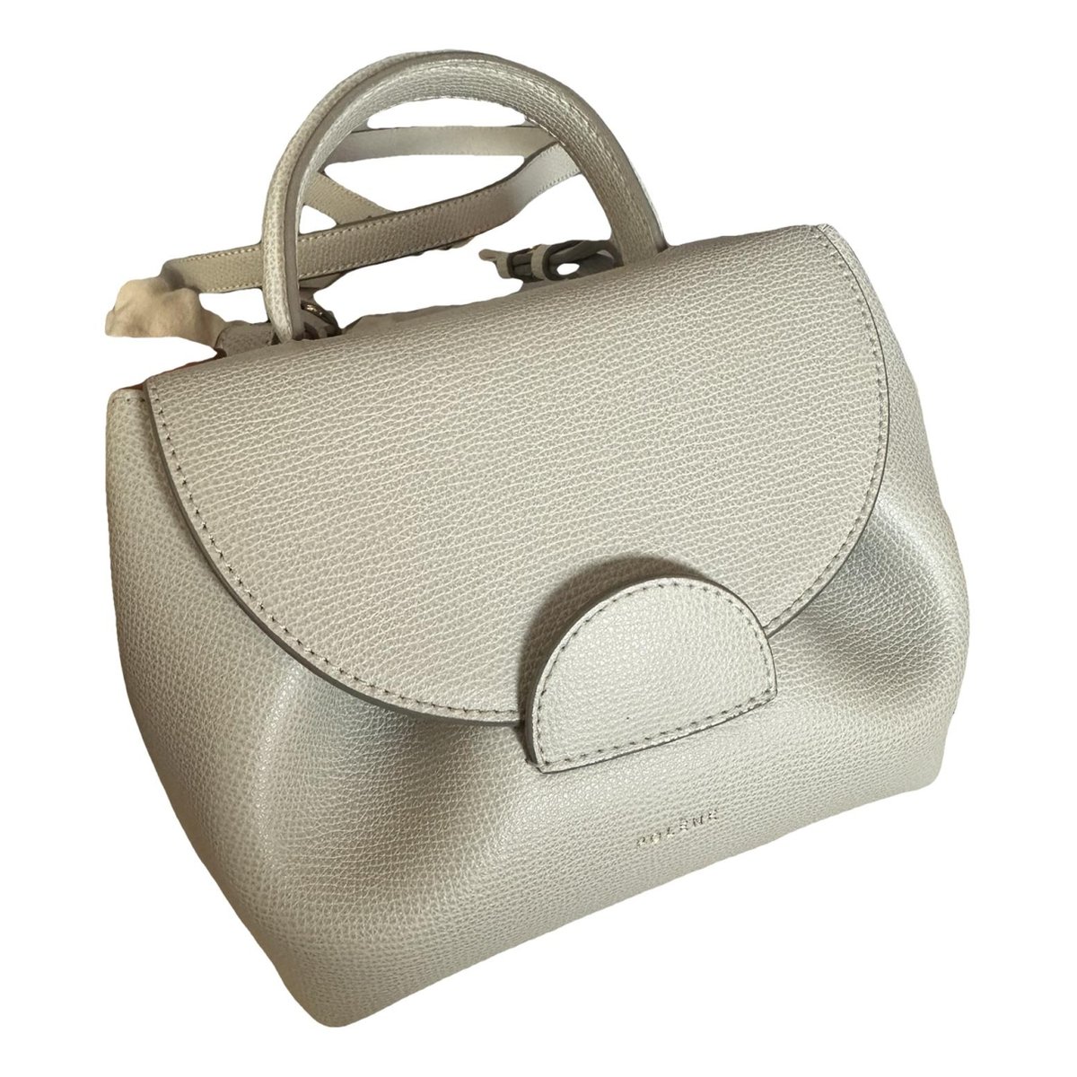 Numéro un nano leather crossbody bag