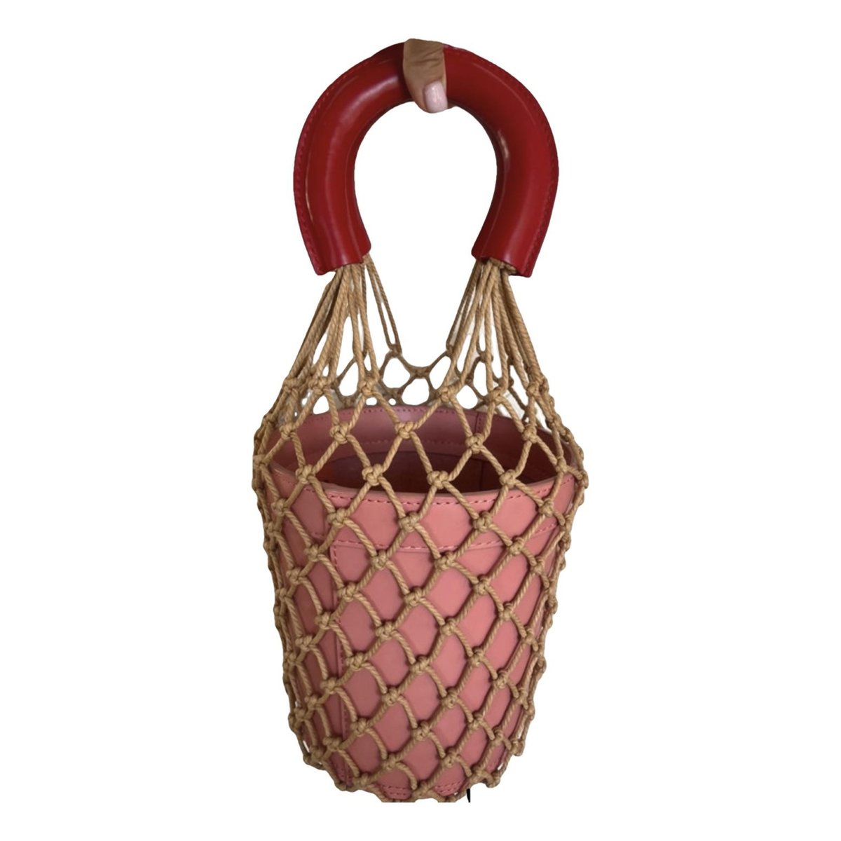 Moreau leather handbag