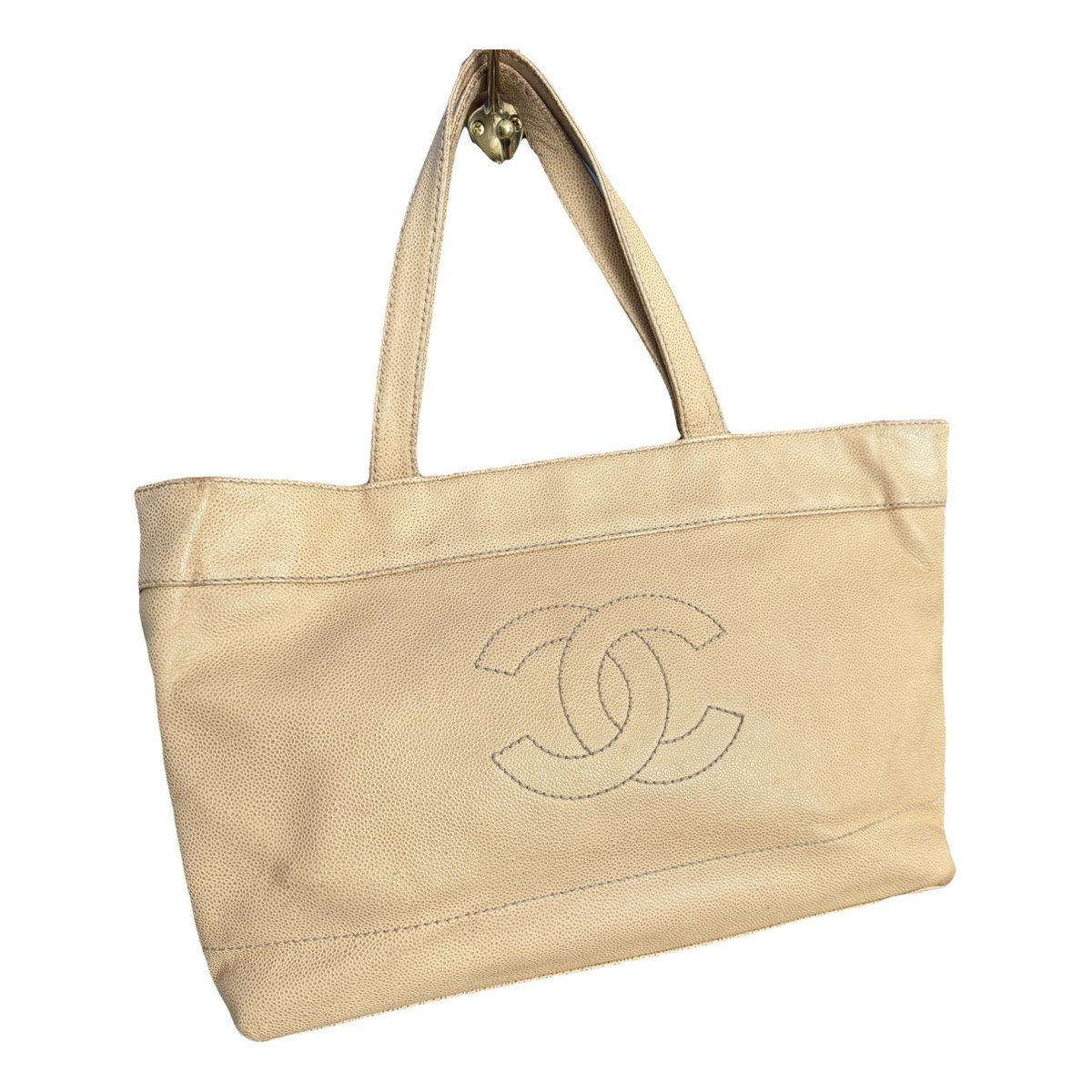 Classic CC Shopping leather tote