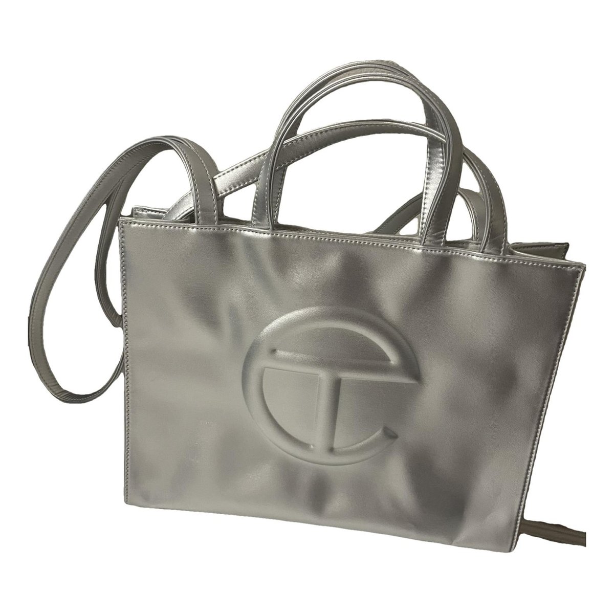 Large Shopping Bag vegan leather tote