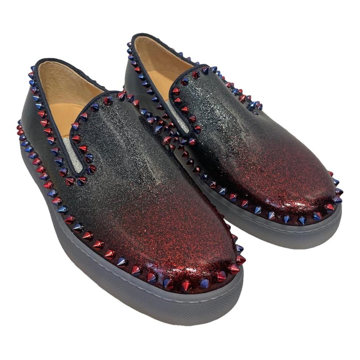 Roller Boat leather trainers