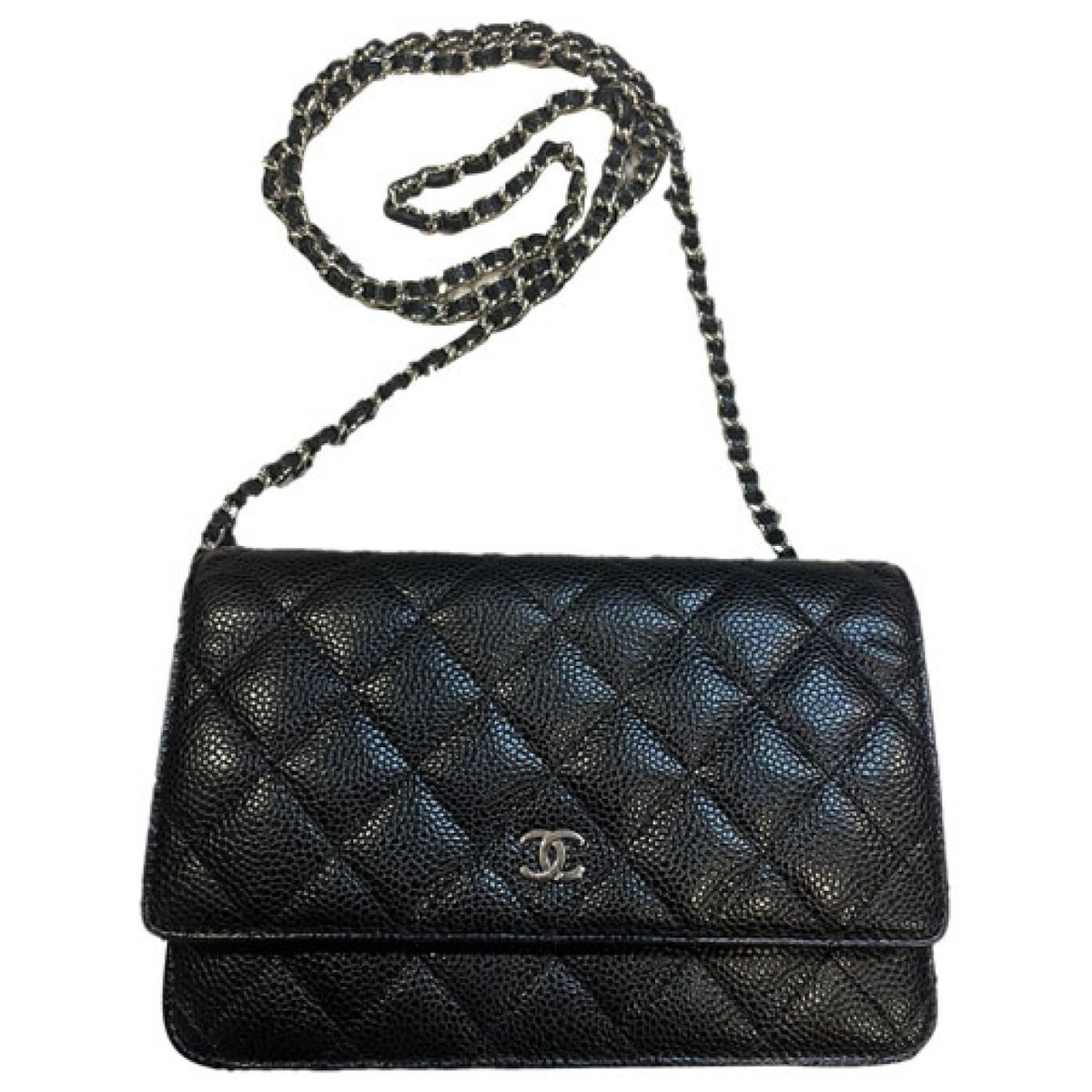 Wallet On Chain Timeless/Classique leather crossbody bag
