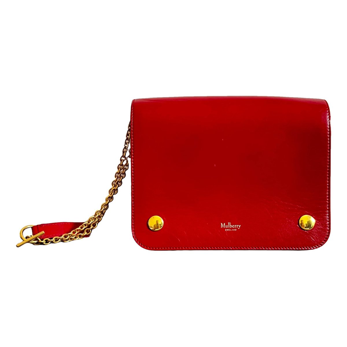 Clifton leather clutch bag