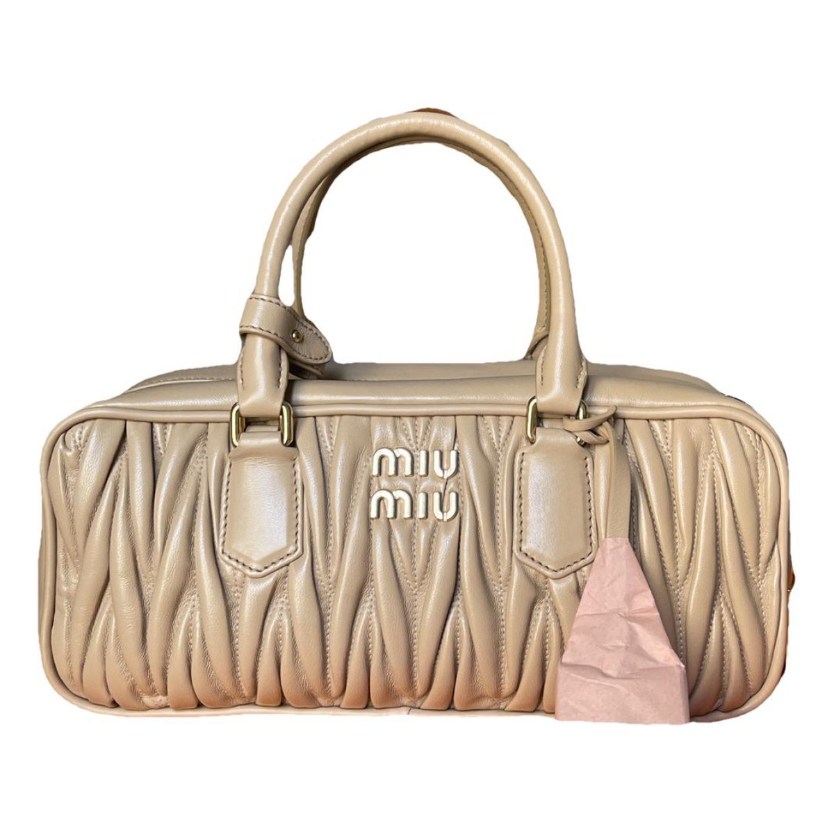 Arcadie leather handbag