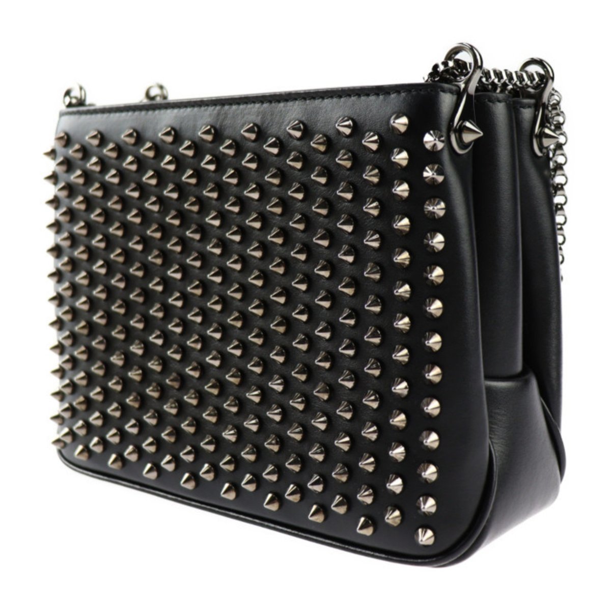 Triloubi leather crossbody bag
