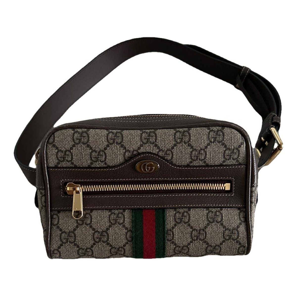 Ophidia Zip leather bag