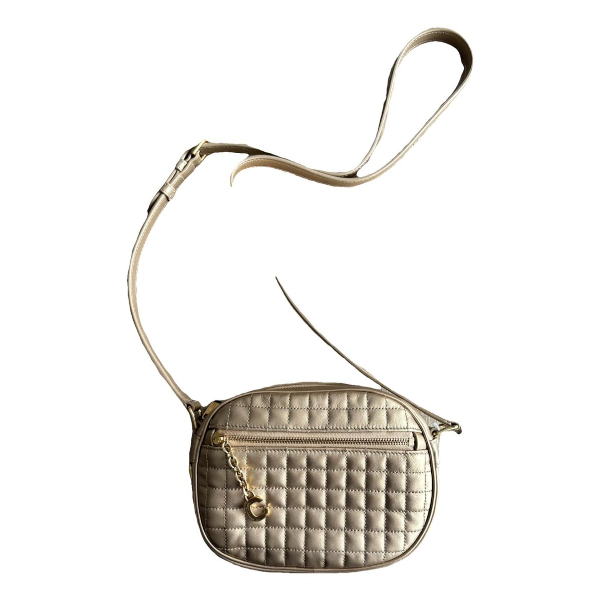 Charm leather crossbody bag