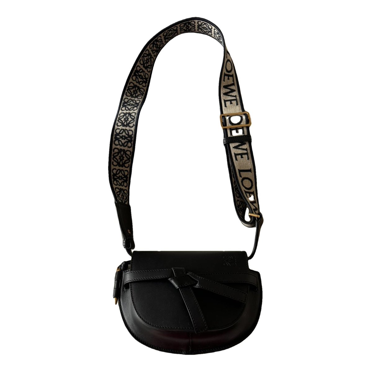Gate leather crossbody bag