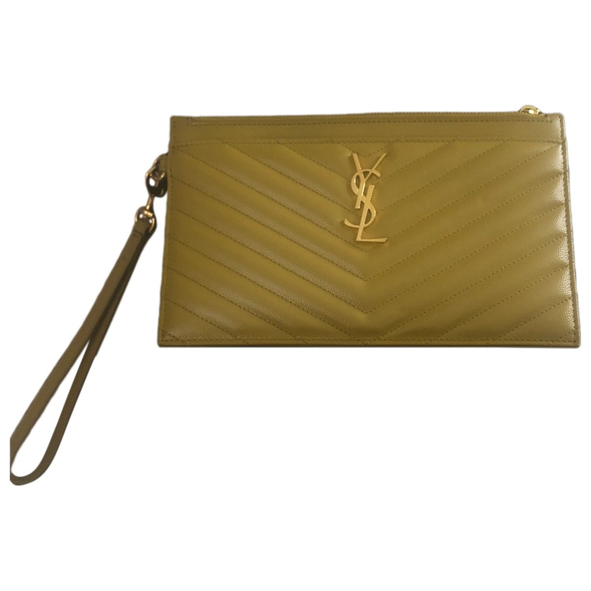 Portefeuille enveloppe leather clutch bag
