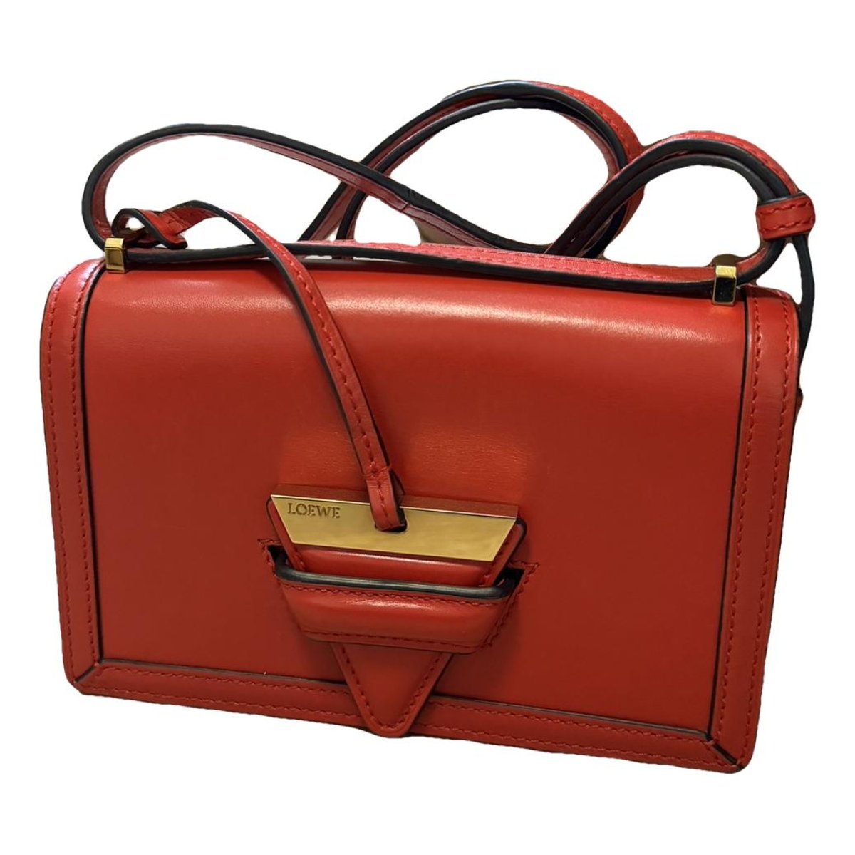 Barcelona leather handbag