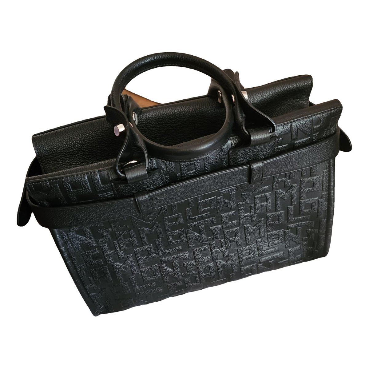 La Voyageuse leather handbag