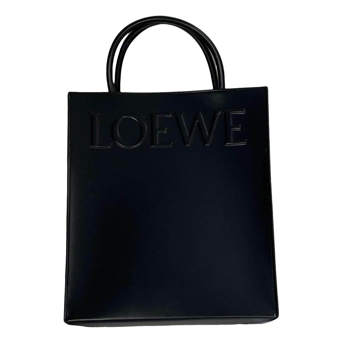 A4 leather tote