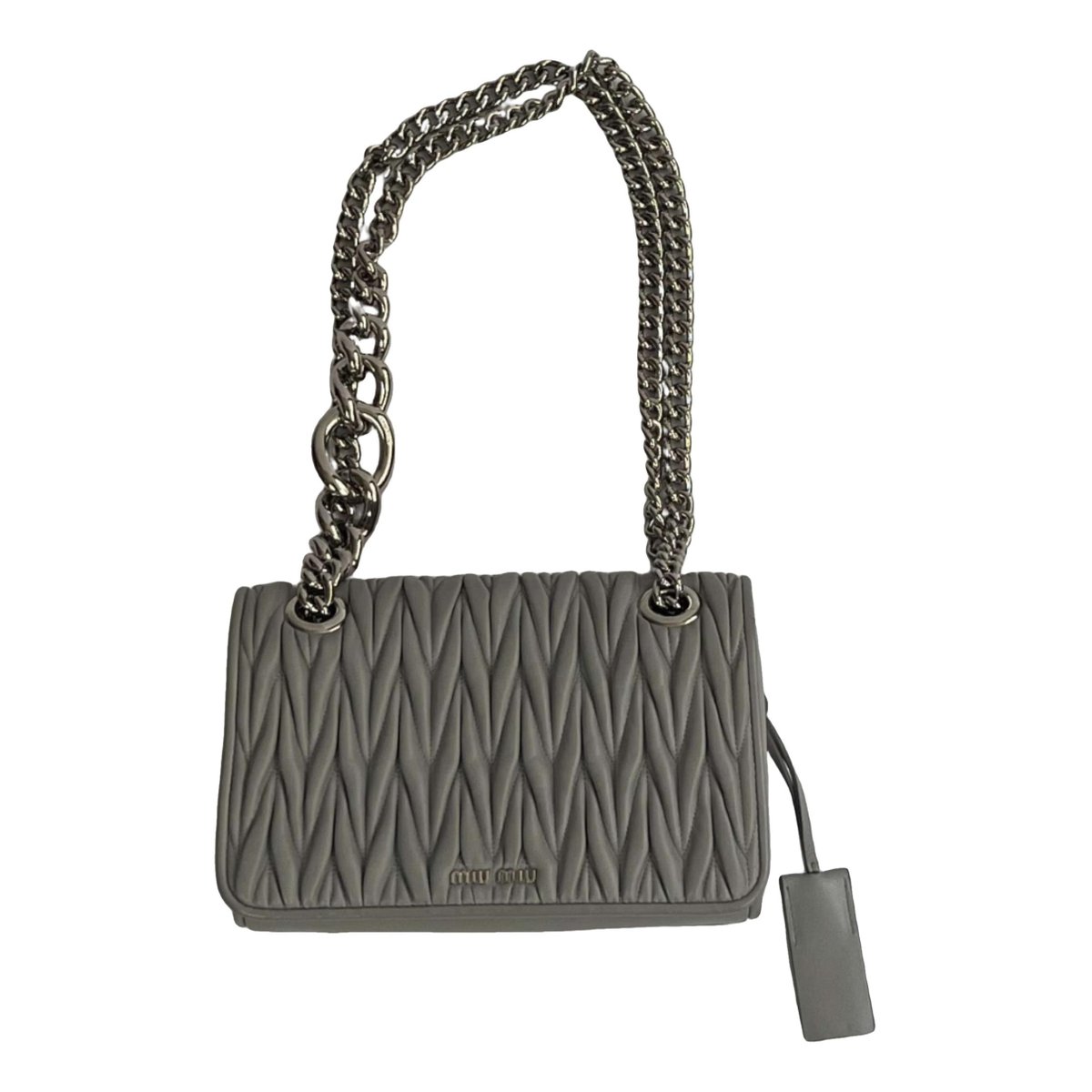 Miu Club leather handbag