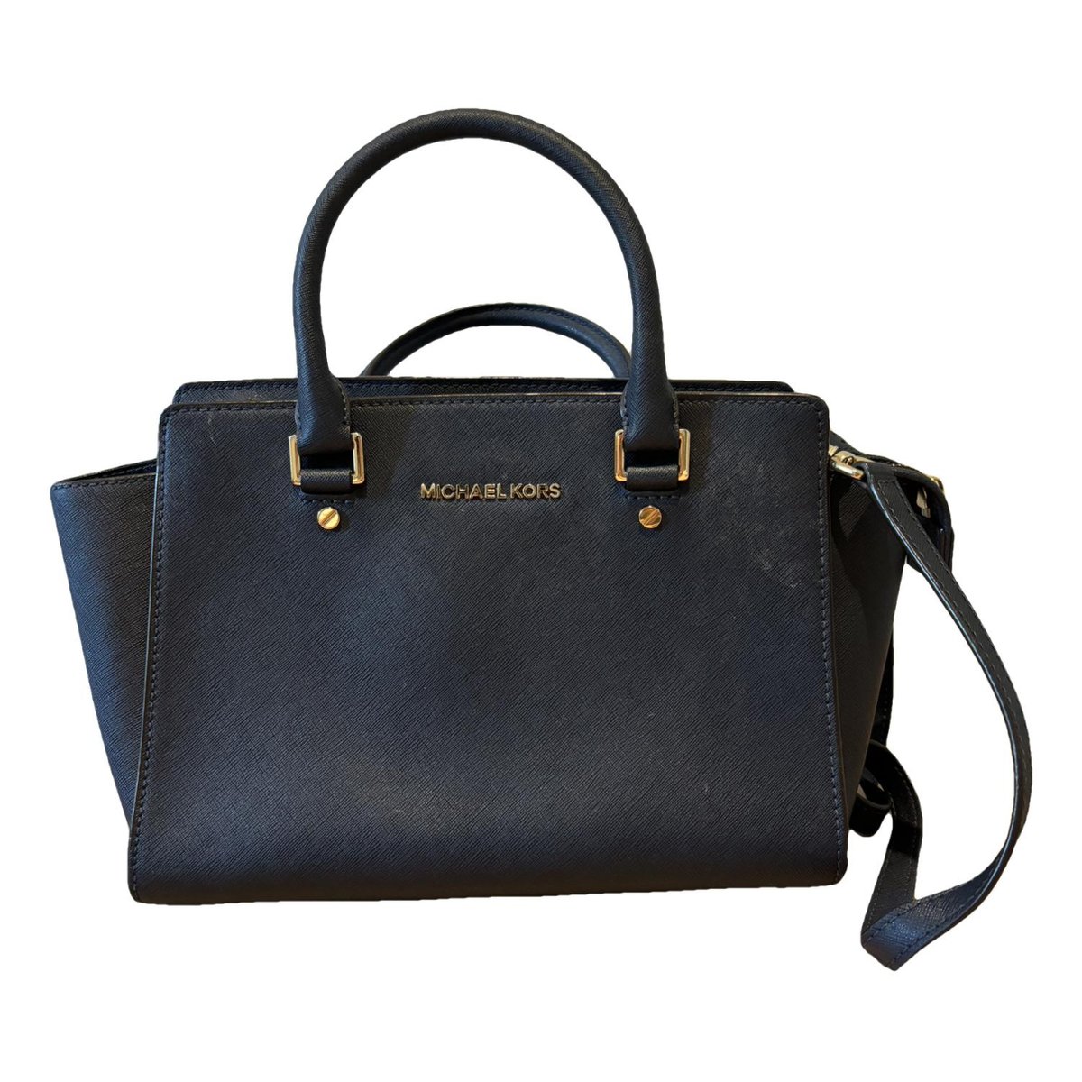 Selma leather handbag