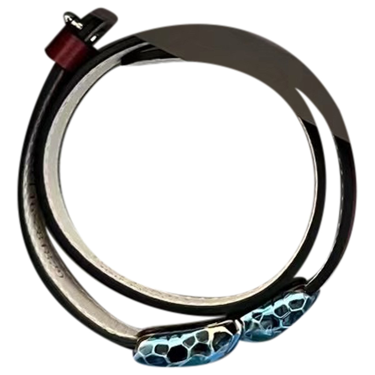 Serpenti leather bracelet