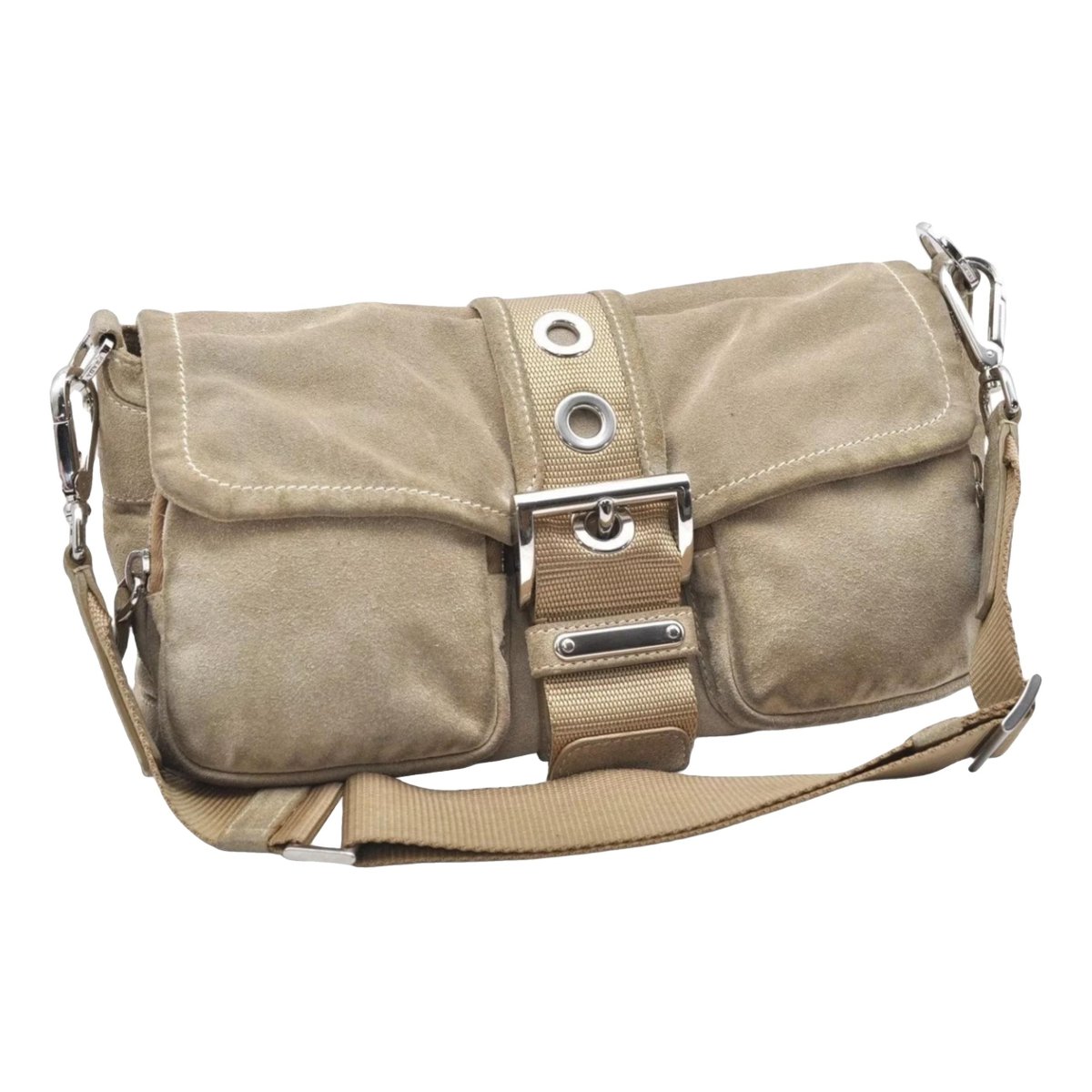 Prada Pocket leather handbag