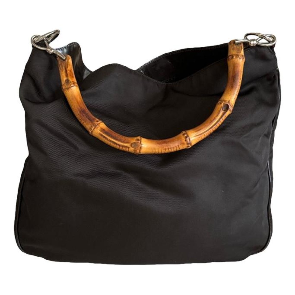 Bamboo Top Handle handbag