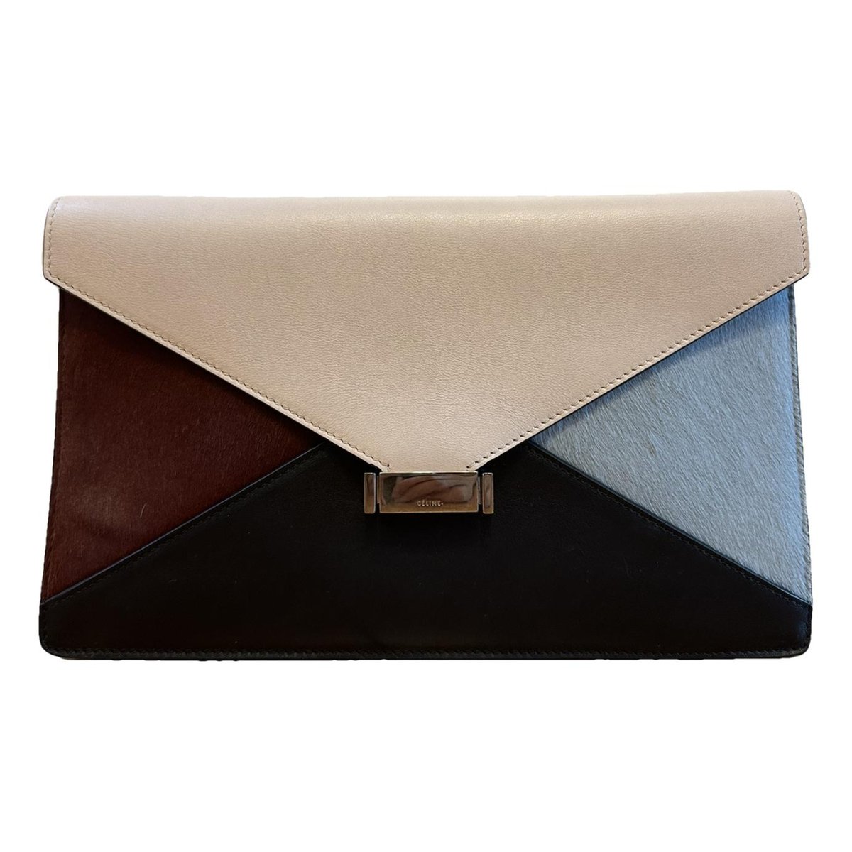 Diamond Clutch leather clutch bag