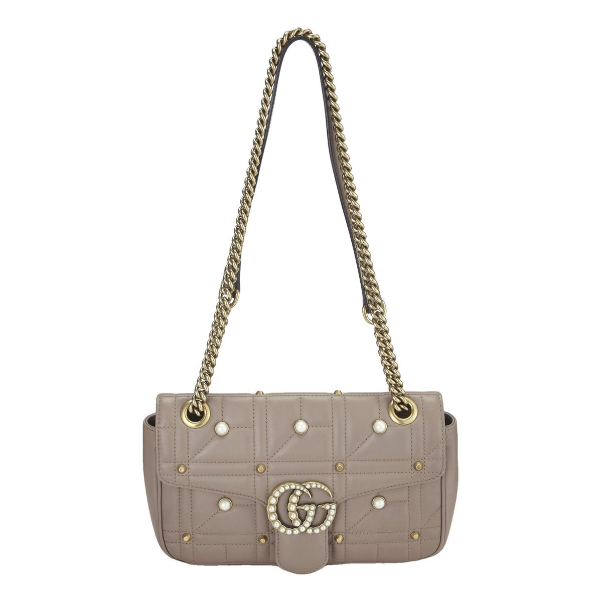 GG Marmont Flap leather crossbody bag