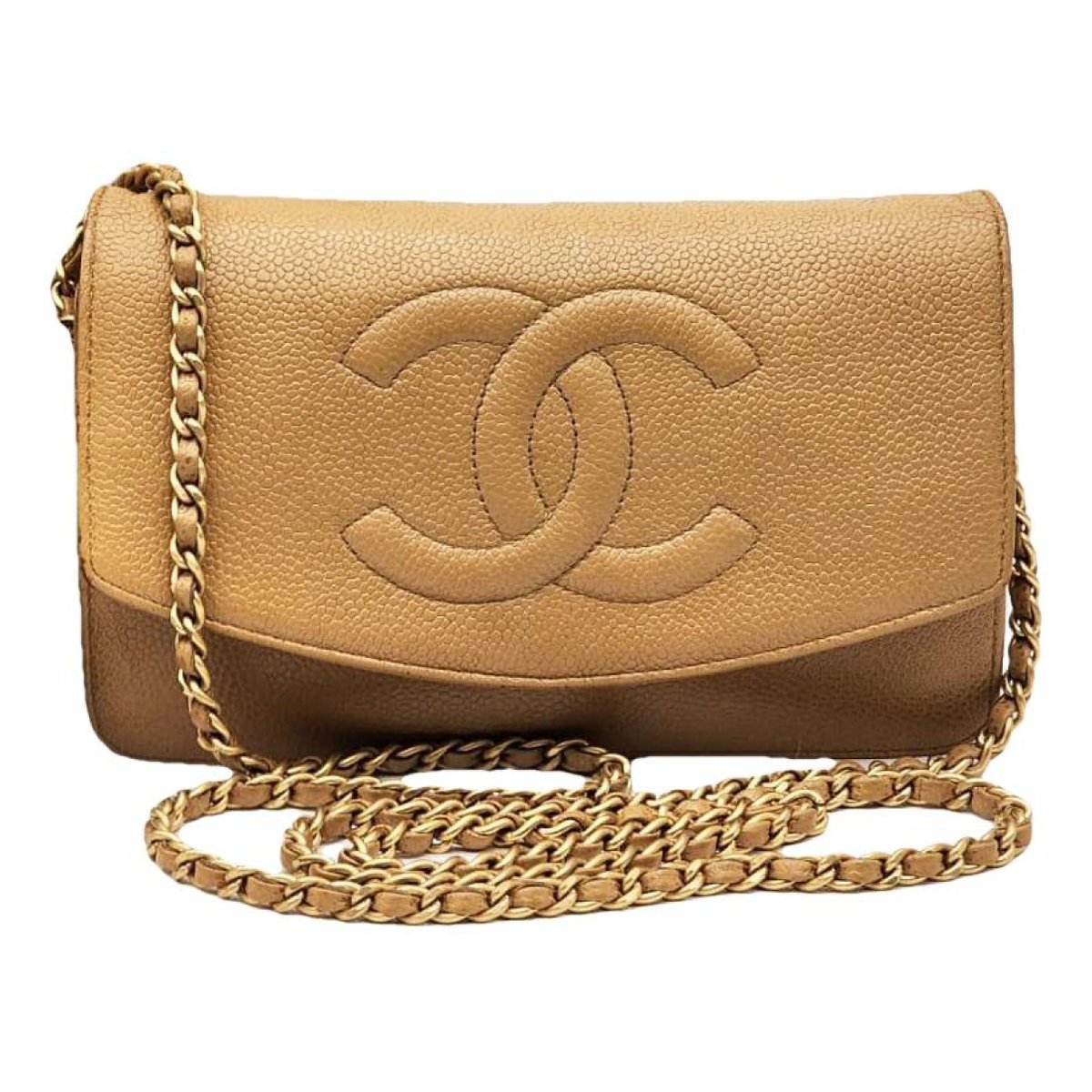 Wallet On Chain Timeless/Classique leather crossbody bag