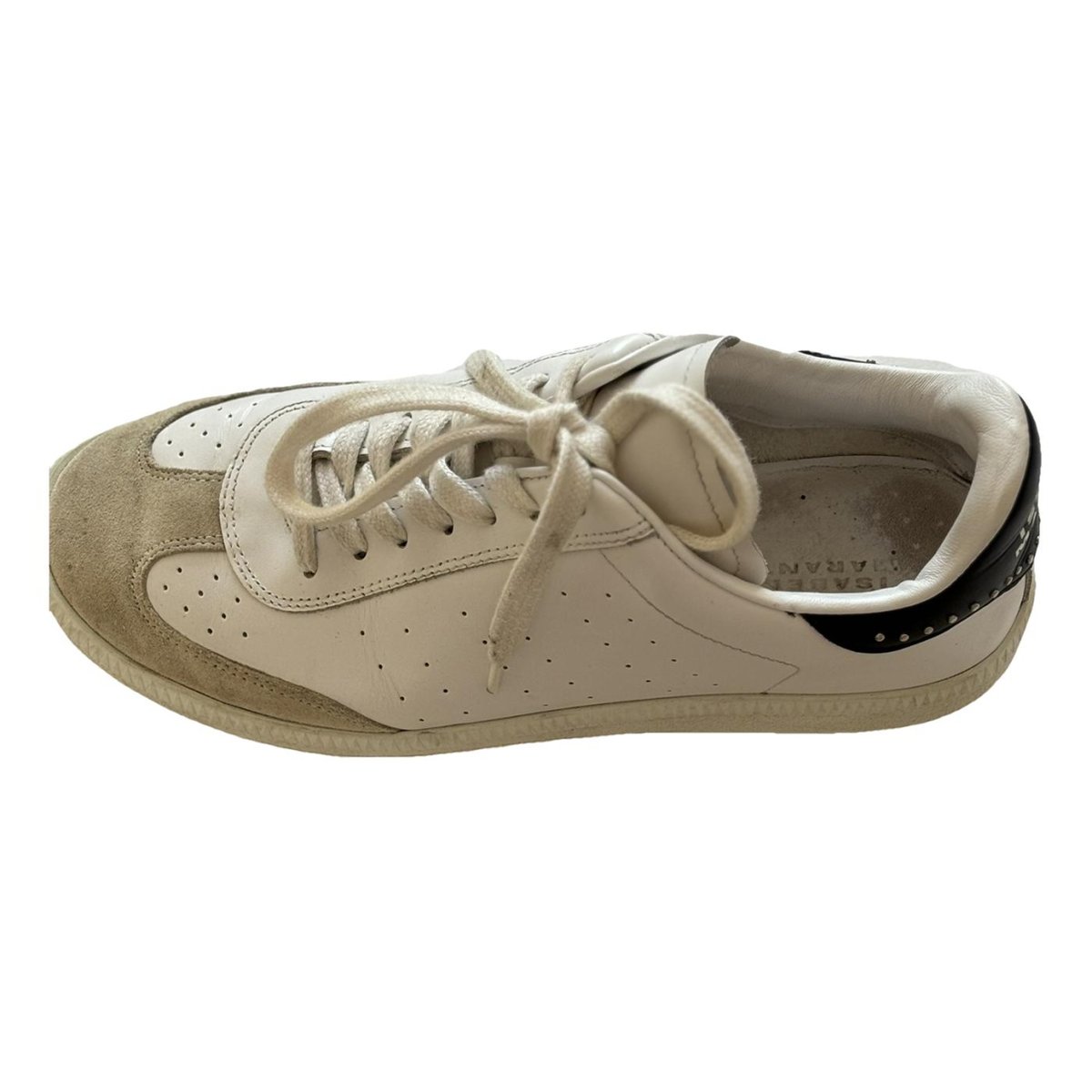 Bryce leather trainers