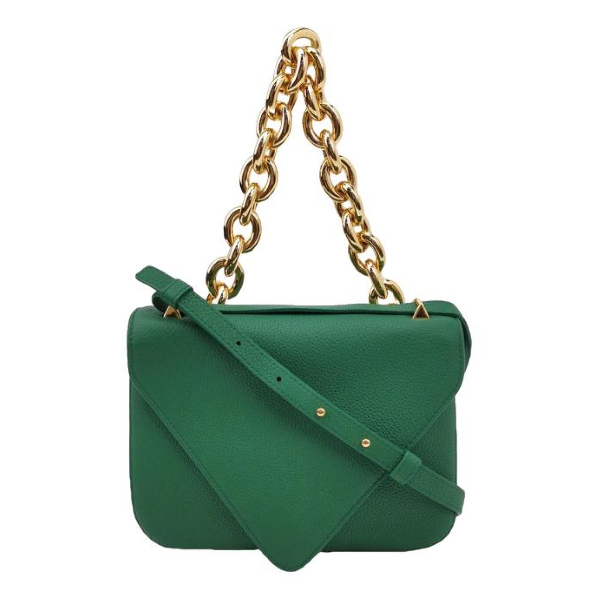 Mount leather crossbody bag