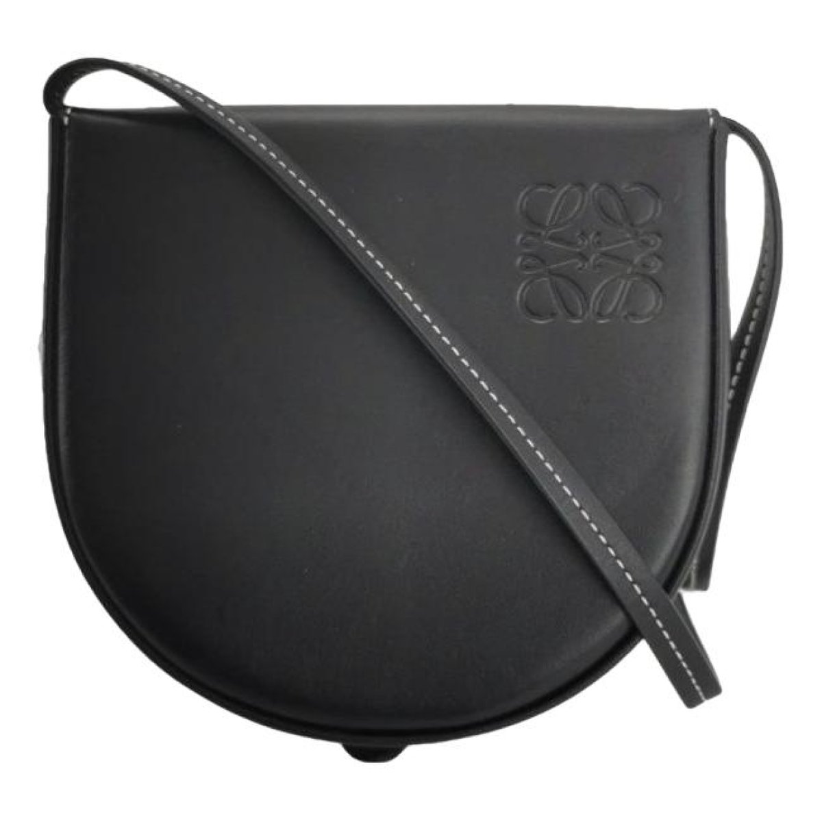 Heel leather crossbody bag