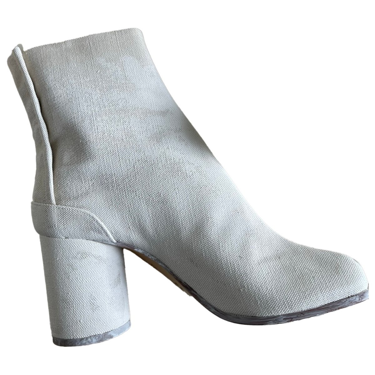 Tabi cloth ankle boots