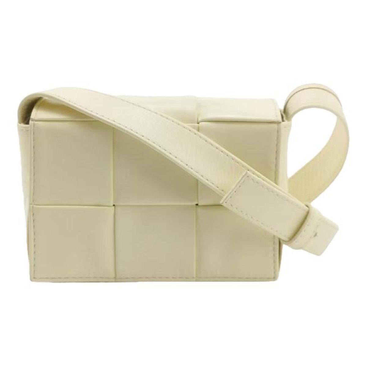 Cassette leather handbag