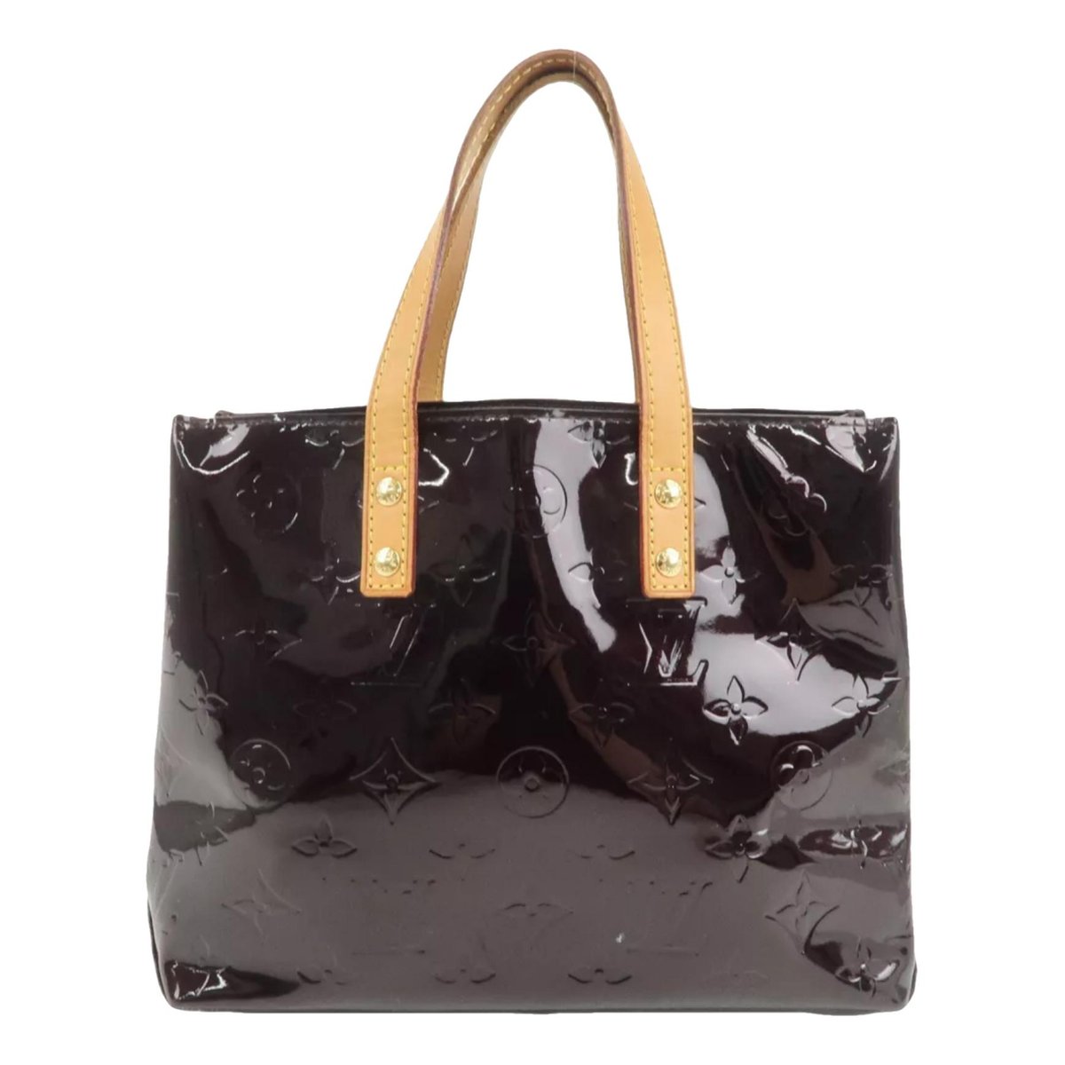 Ambre leather handbag