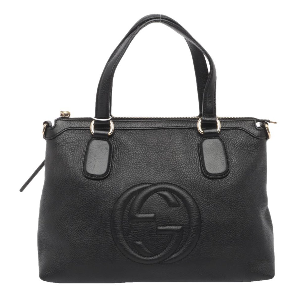 Soho Top Handle leather handbag