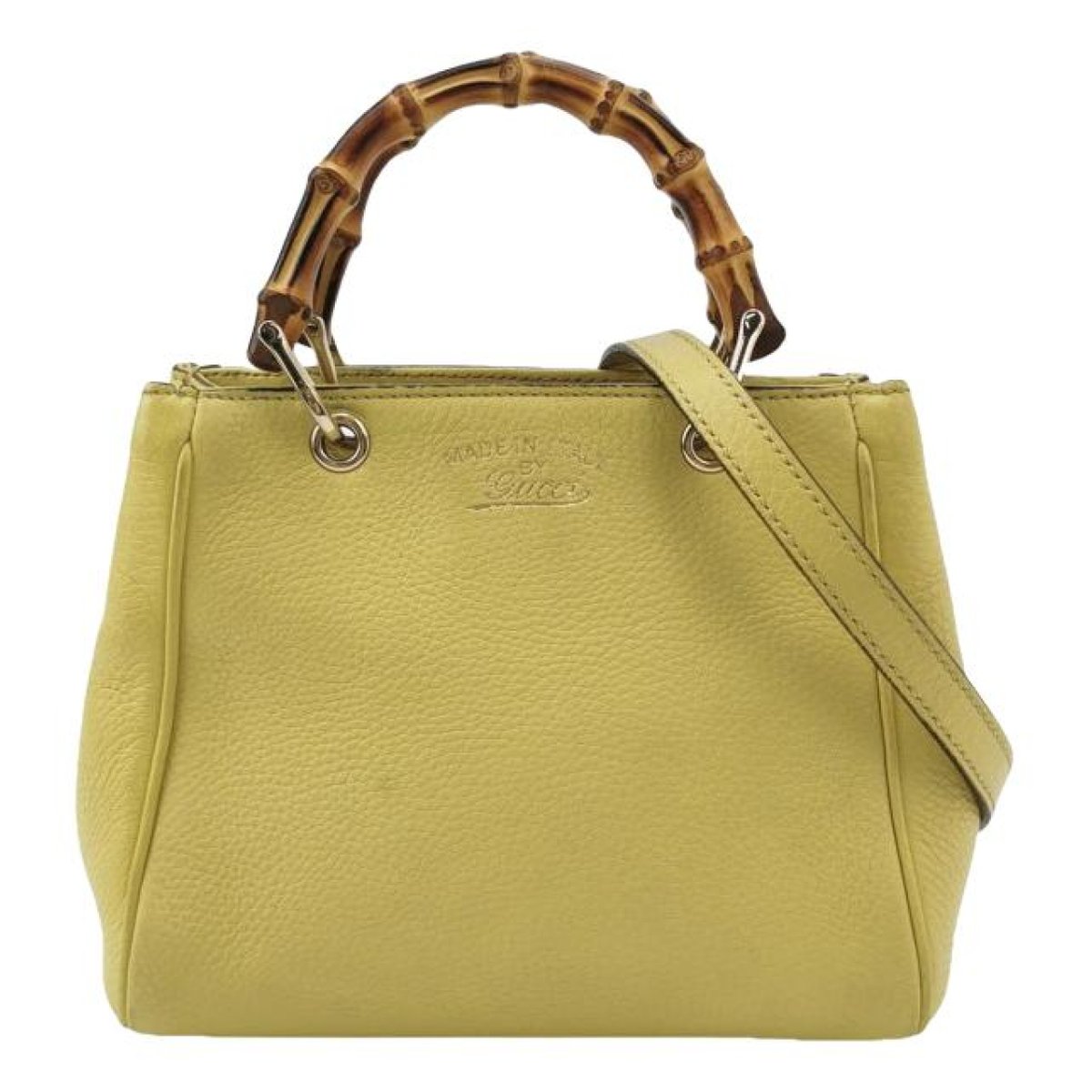 Nymphaea leather crossbody bag