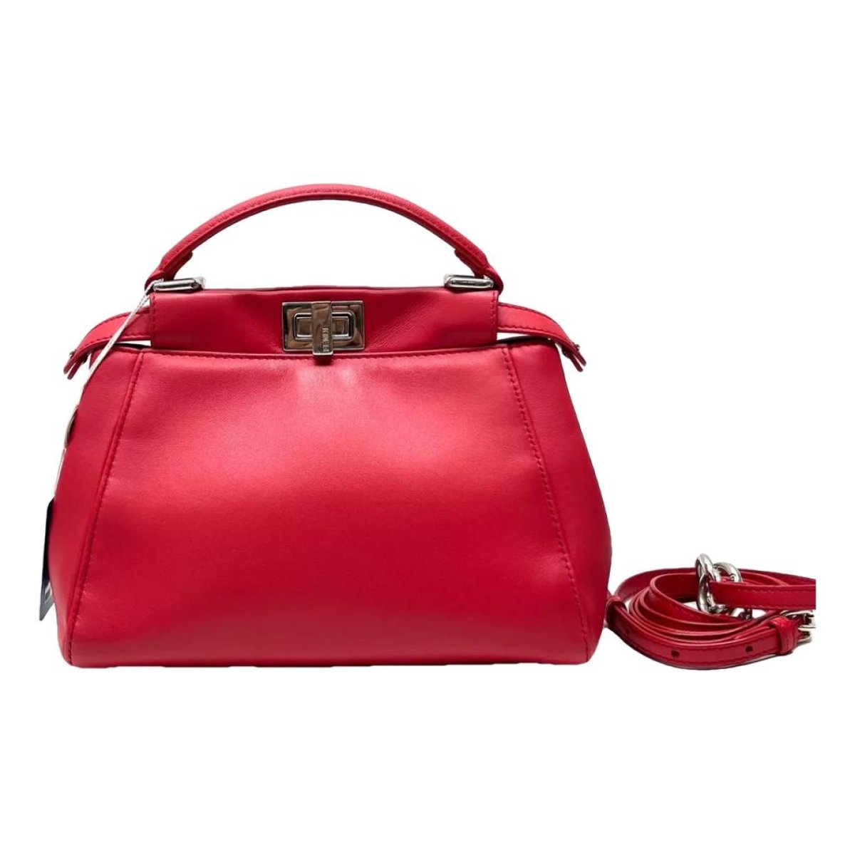 Peekaboo leather handbag