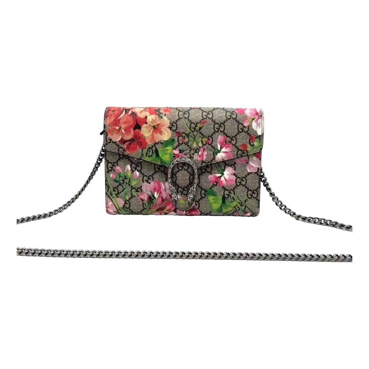 Dionysus Chain Wallet leather crossbody bag