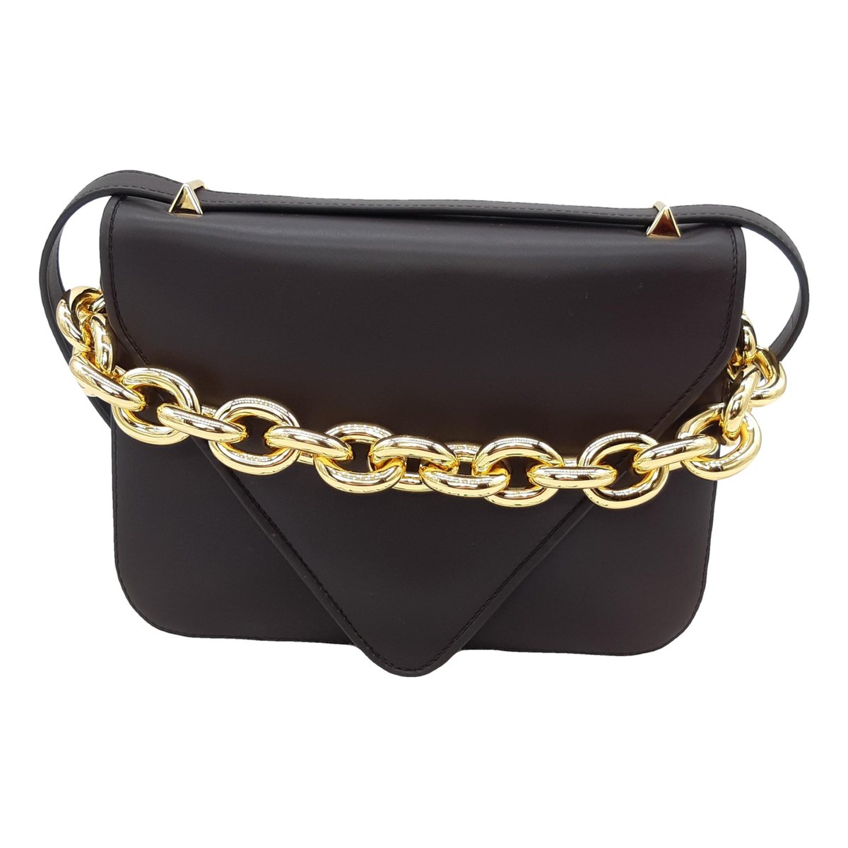Mount leather crossbody bag