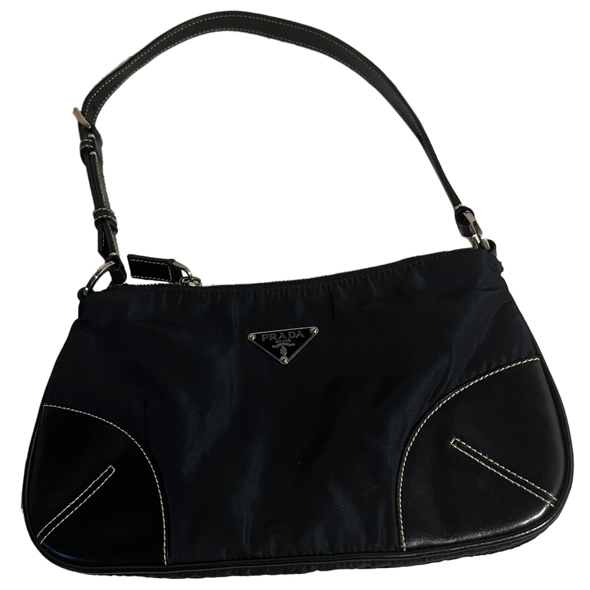Sidonie leather clutch bag