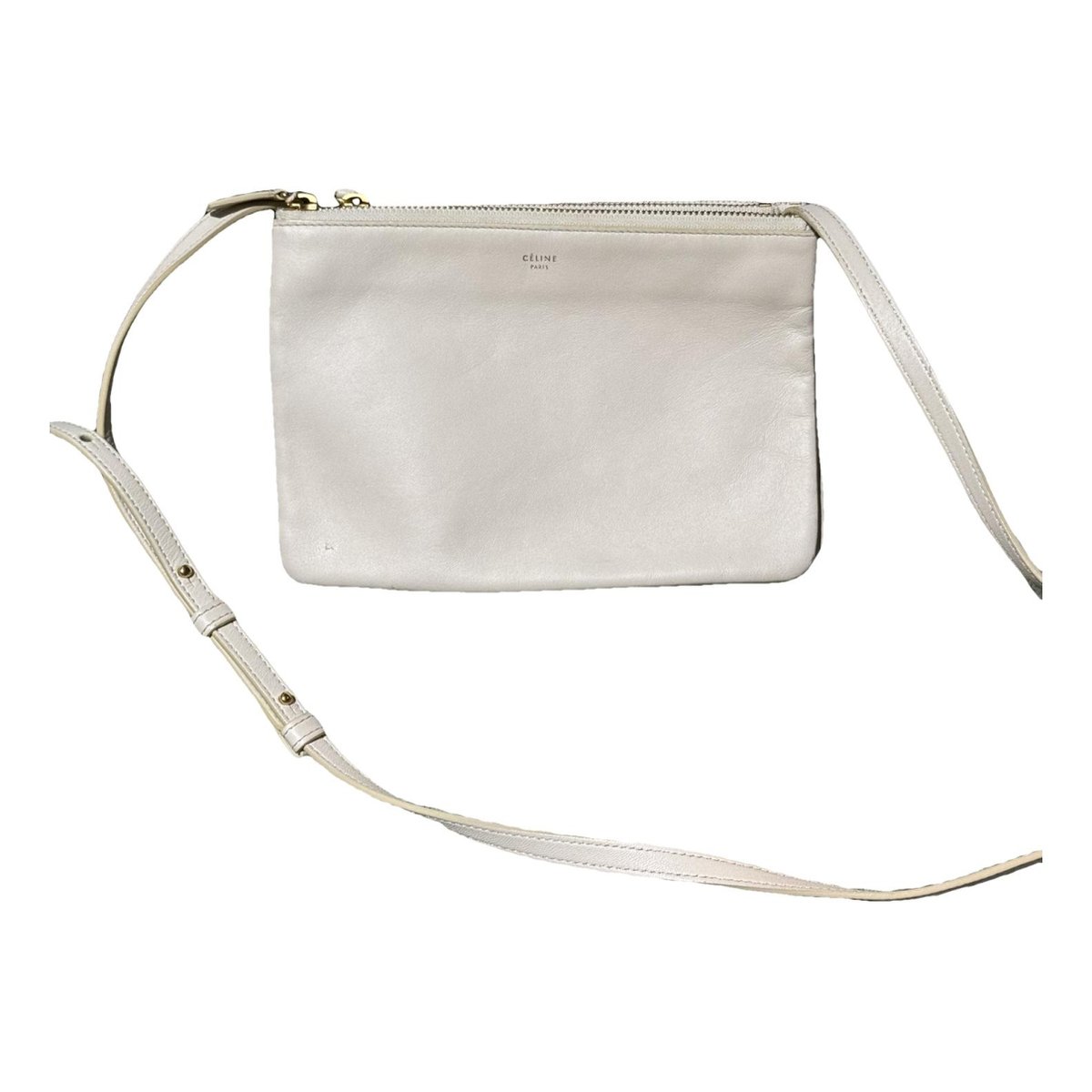 Trio leather crossbody bag